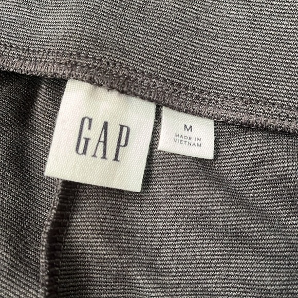 GAP Charcoal Mid Rise Flare Ponte Pants/NWT/Medium - Picture 11 of 14